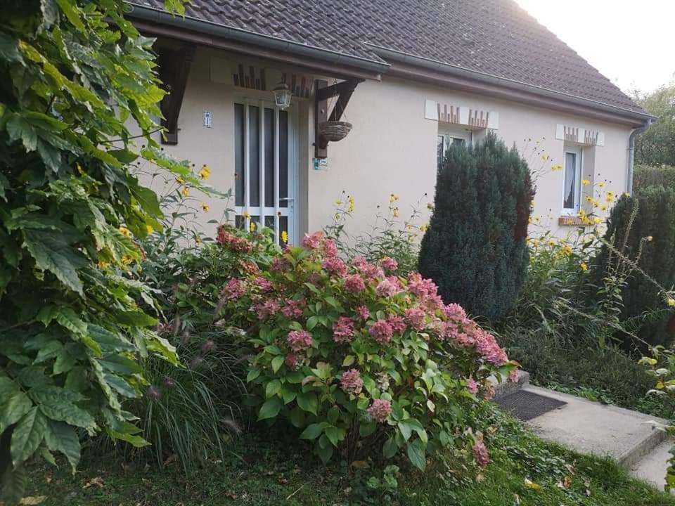 Chambre Fleurs De Lys Proche Zooparc De Beauval Et Des Chateaux De La Loire Couffy Luaran gambar